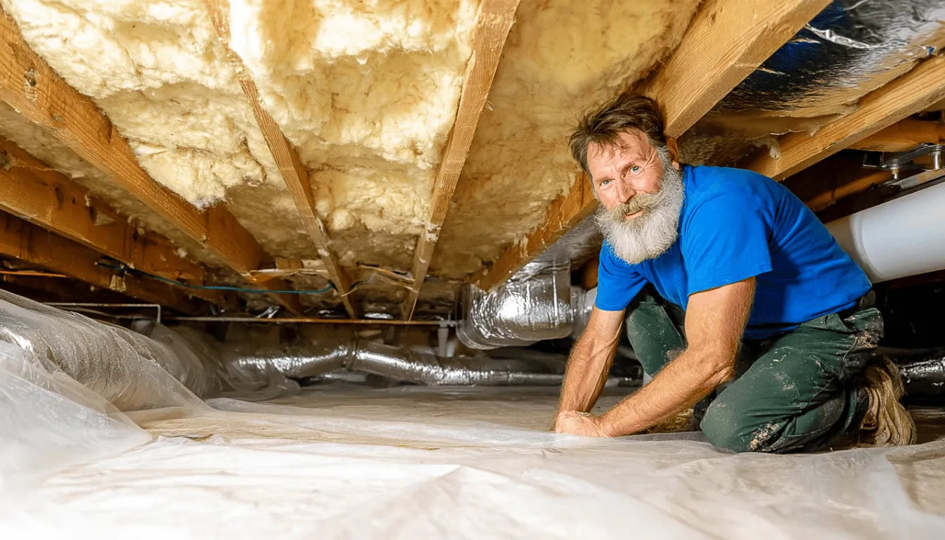 Crawl space waterproofing services in Chattanooga